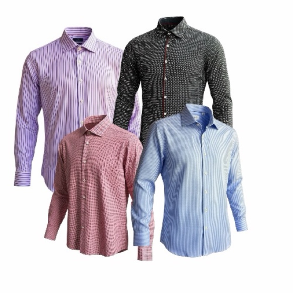 3 Eton 1 Bugatchi Dress Shirts